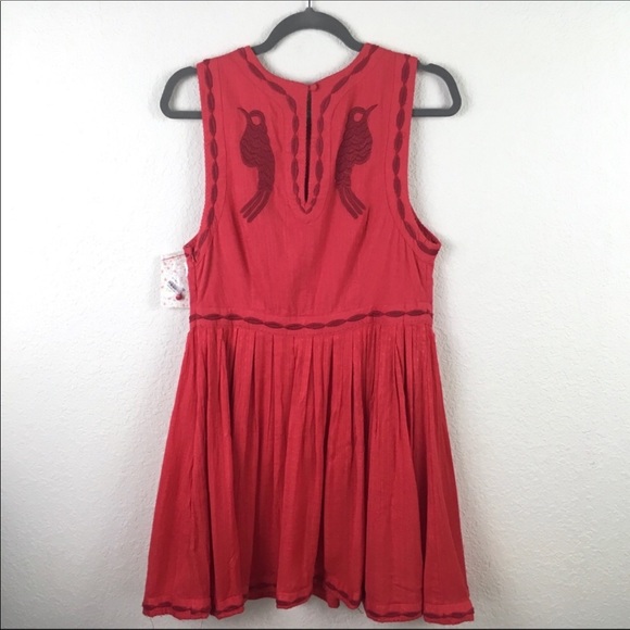 ‼️LastChance‼️NWT Free People Coral Minidress - Picture 7 of 8